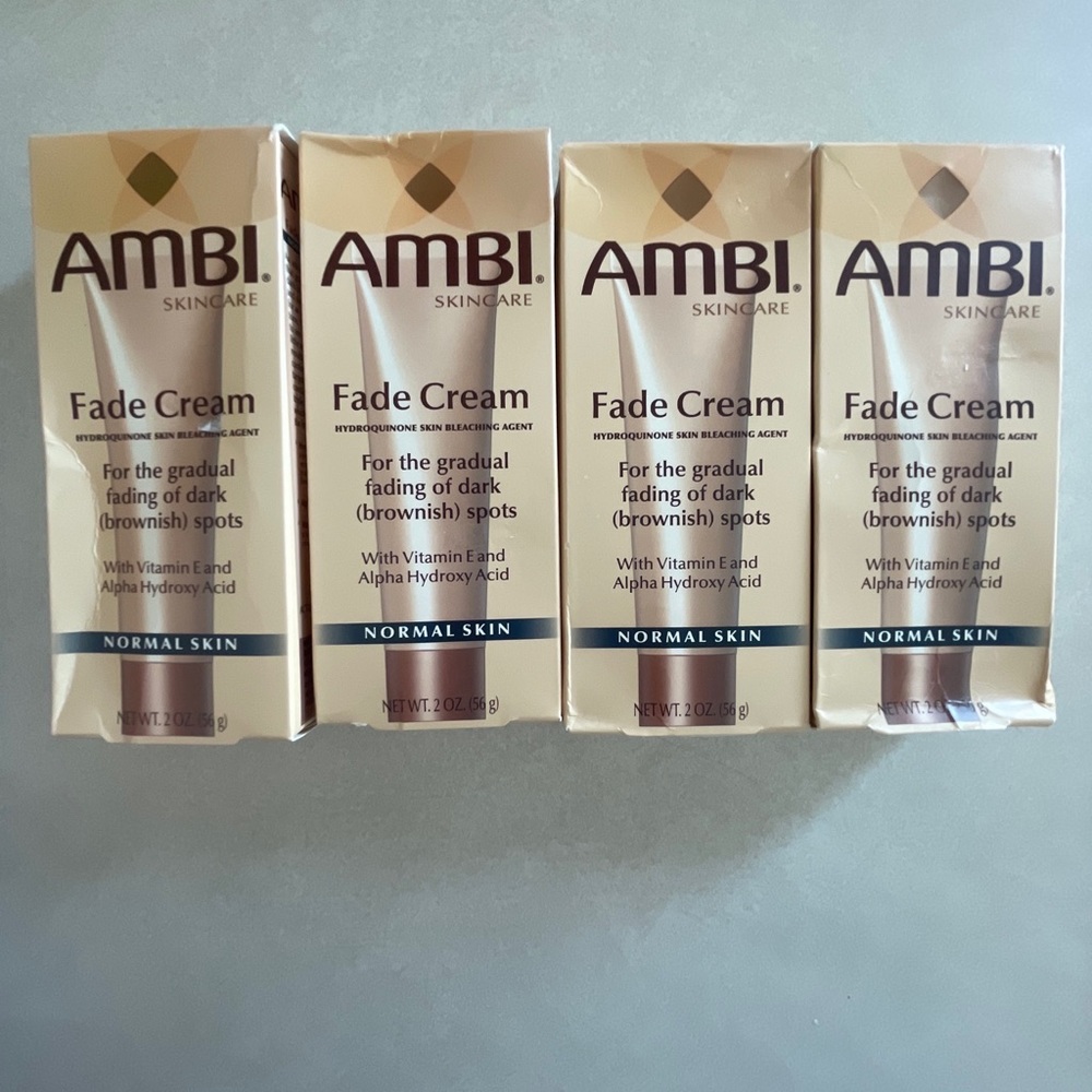 4x Ambi Fade Cream For Normal Skin. New. 2 Oz x 4
